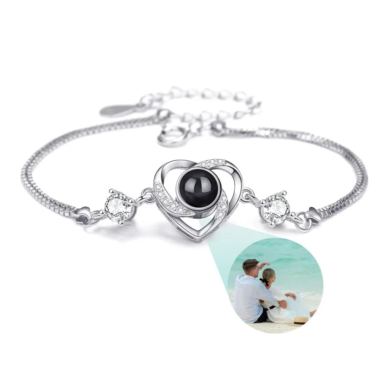 Custom Photo Projection Bracelet - Your Memory in Every Light