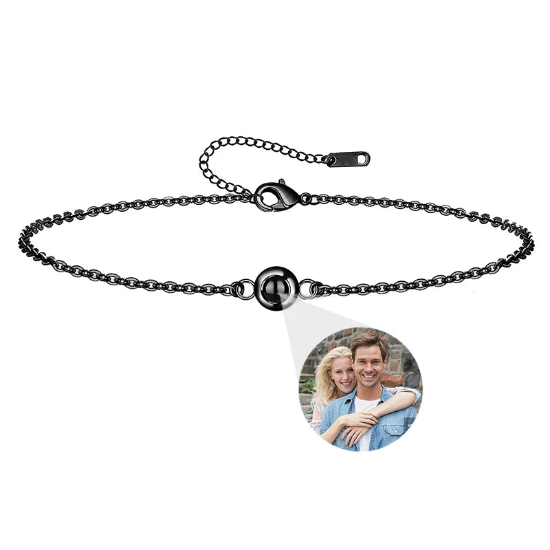 Custom Photo Projection Bracelet - Your Memory in Every Light