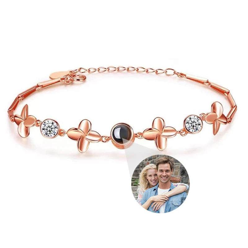 Custom Photo Projection Bracelet - Your Memory in Every Light