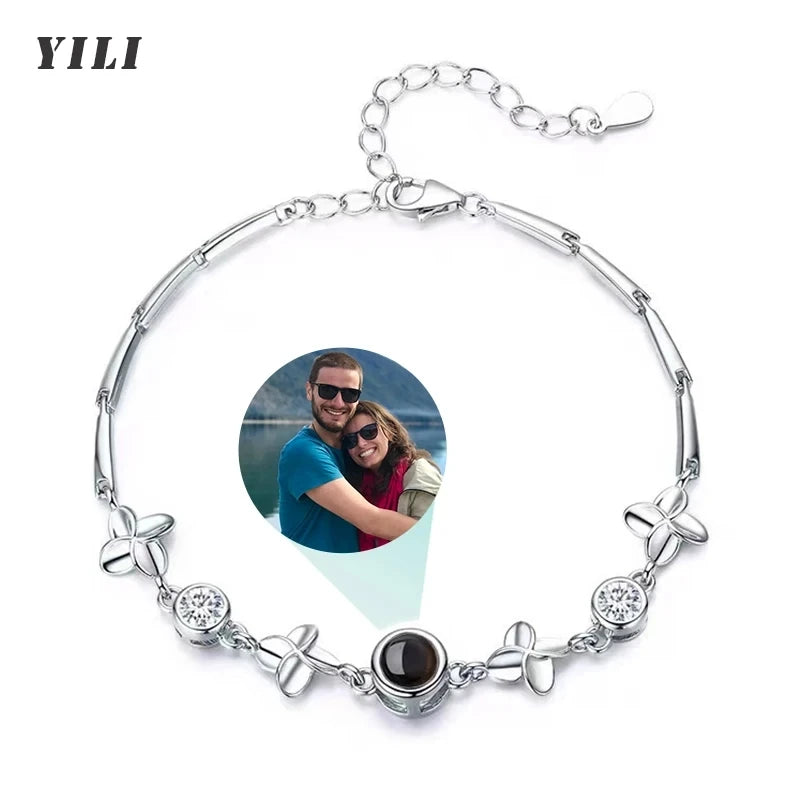 Custom Photo Projection Bracelet - Your Memory in Every Light