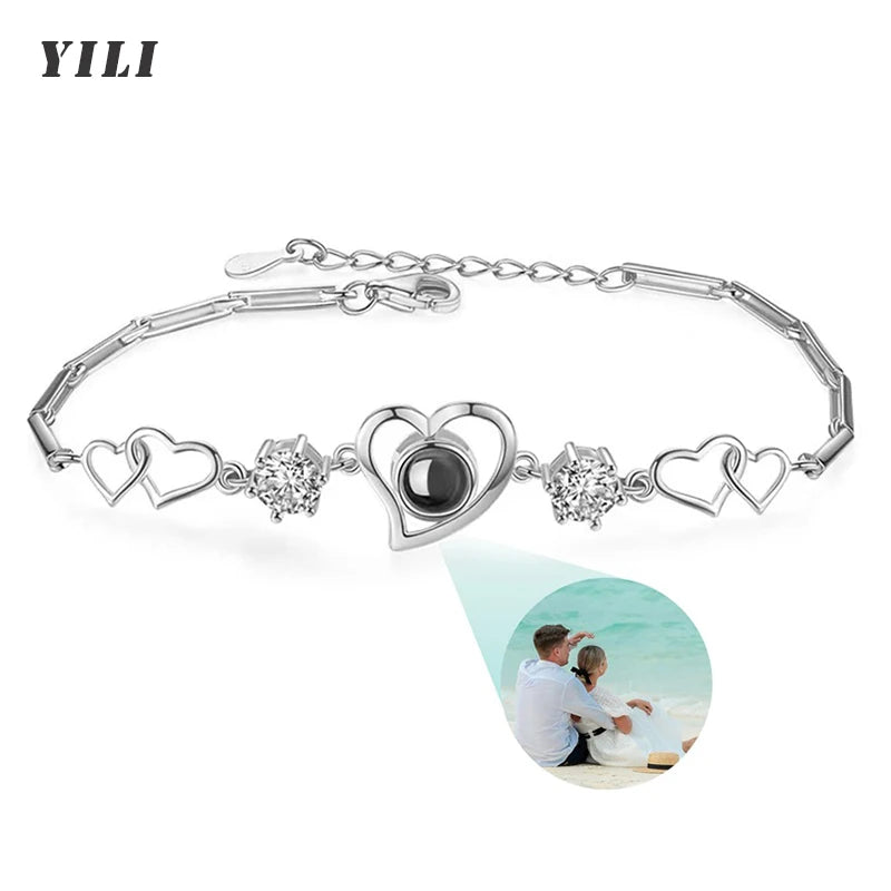 Custom Photo Projection Bracelet - Your Memory in Every Light