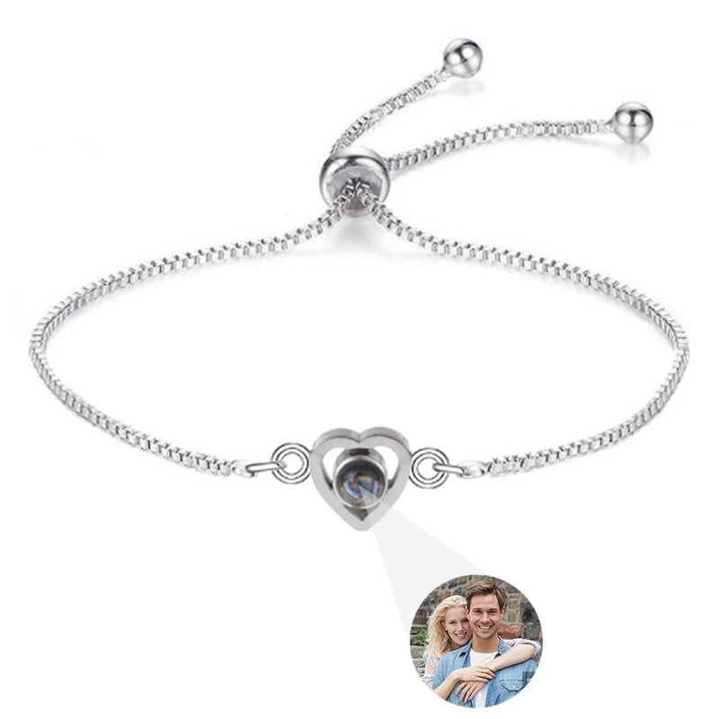 Custom Photo Projection Bracelet - Your Memory in Every Light