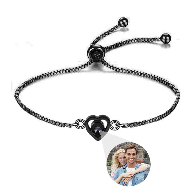 Custom Photo Projection Bracelet - Your Memory in Every Light