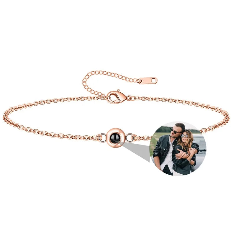 Custom Photo Projection Bracelet - Your Memory in Every Light