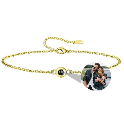 Custom Photo Projection Bracelet - Your Memory in Every Light