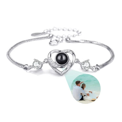 Custom Photo Projection Bracelet - Your Memory in Every Light