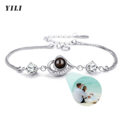 Custom Photo Projection Bracelet - Your Memory in Every Light