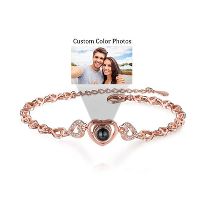 Custom Photo Projection Bracelet - Your Memory in Every Light