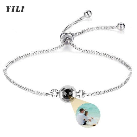 Custom Photo Projection Bracelet - Your Memory in Every Light